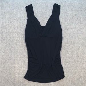 Liz Lange Maternity nursing tank black